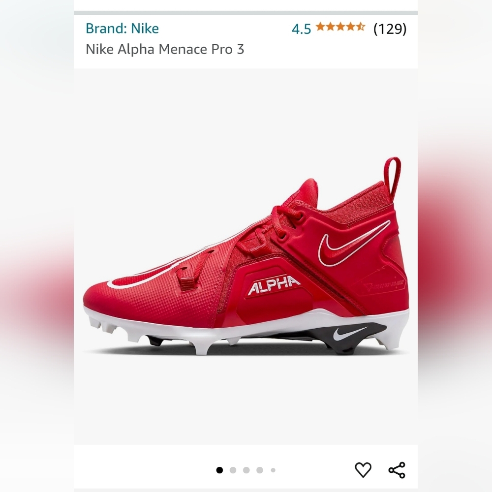 Nike Alpha Menace Pro 3 Football Cleats